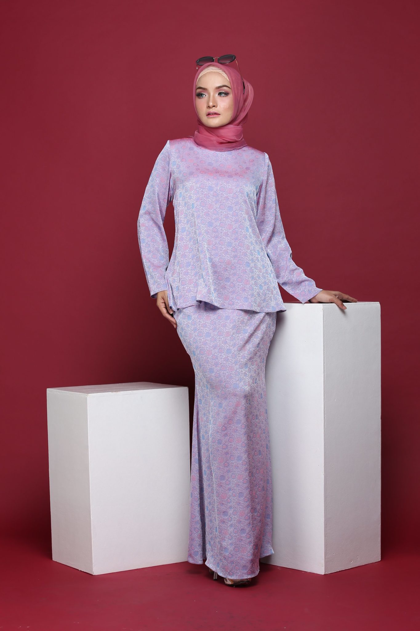 Lilac Vs Lavender Color Baju Melayu | baju kurung modern rosebelle lilac purple Lilac Vs Lavender Color Baju Melayu | baju kurung modern rosebelle lilac purple